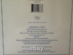 Precious Moments Disney Cinderella Carriage Share The Gift Of Love Musical