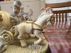 Precious Moments Disney Cinderella Carriage Share The Gift Of Love Musical