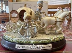 Precious Moments Disney Cinderella Carriage Share The Gift Of Love Musical