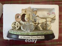 Precious Moments Disney Cinderella Carriage Share The Gift Of Love Musical