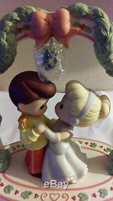 Precious Moments Disney Cinderella + Prince Charming Knowing you're in love