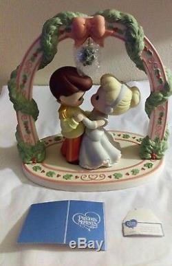 Precious Moments Disney Cinderella + Prince Charming Knowing you're in love