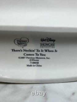 Precious Moments Disney Donald Duck 710038 Christmas There's Nothin' To It withBox