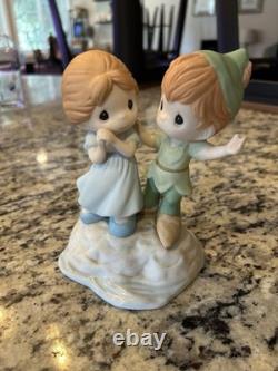 Precious Moments Disney I'm Never Lost When I'm with You Figurine Excellent