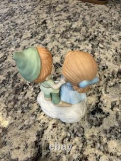 Precious Moments Disney I'm Never Lost When I'm with You Figurine Excellent
