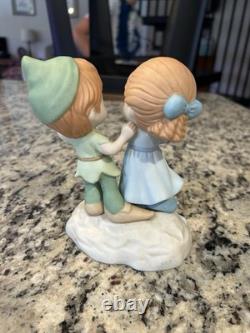 Precious Moments Disney I'm Never Lost When I'm with You Figurine Excellent