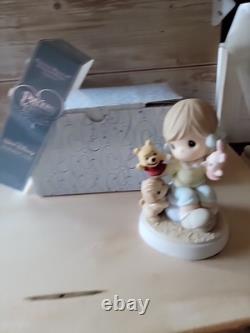 Precious Moments Disney It's So Much More Friendly With Two 720019 Pooh & Piglet