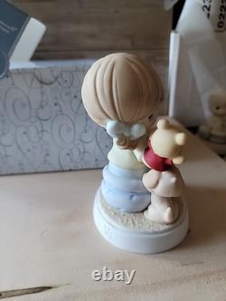 Precious Moments Disney It's So Much More Friendly With Two 720019 Pooh & Piglet