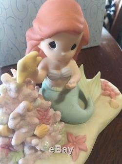 Precious Moments Disney Little Mermaid Ariel- Part of my Christmas World