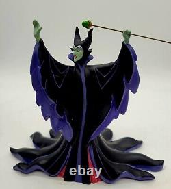 Precious Moments Disney Maleficent Sleeping Beauty Porcelain Figurine in Box