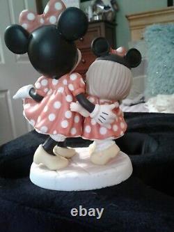 Precious Moments Disney Minnie And Me Porcelain Figurine
