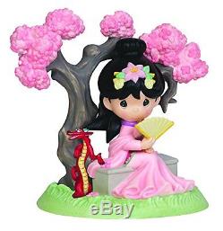 Precious Moments Disney Mulan Under Cherry Blossom Tree Figurine