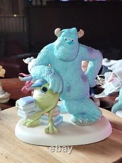 Precious Moments Disney Pixar Collection Lean on Me 134706 Monsters Inc No Box