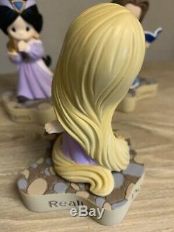 Precious Moments Disney Princess Set four Jasmine Rapunzel Snow White Belle D23