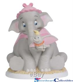 Precious Moments Disney Seated Dumbo Figurine 114708