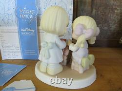 Precious Moments Disney Showcase 710039 Nothings Sweeter Than Time Together New