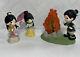 Precious Moments Disney Showcase Mulan Lot Of 3 Figures Complete With Boxes