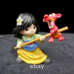 Precious Moments Disney Showcase Mulan & Mushu Together We Can Do Anything NEW