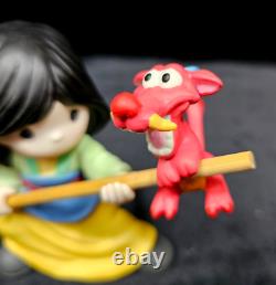 Precious Moments Disney Showcase Mulan & Mushu Together We Can Do Anything NEW