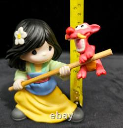 Precious Moments Disney Showcase Mulan & Mushu Together We Can Do Anything NEW