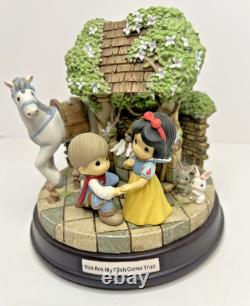 Precious Moments Disney Snow White Deluxe Musical You Are My Dream Come True