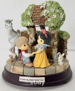 Precious Moments Disney Snow White Deluxe Musical You Are My Dream Come True