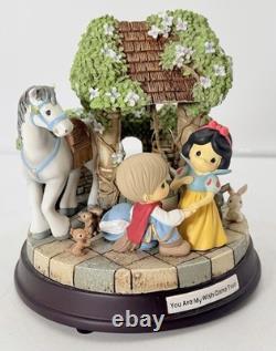 Precious Moments Disney Snow White Deluxe Musical You Are My Dream Come True
