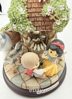 Precious Moments Disney Snow White Deluxe Musical You Are My Dream Come True