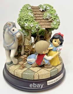 Precious Moments Disney Snow White Deluxe Musical You Are My Dream Come True