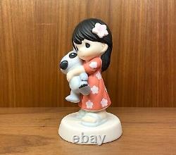 Precious Moments Disney Stitch Ohana Mau Loa Means Family Forever, Signed Rare