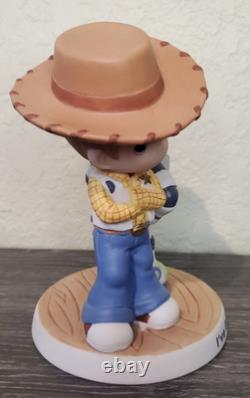 Precious Moments Disney Toy Story Buzz Woody I'VE GOT YOUR BACK Figurine 161012