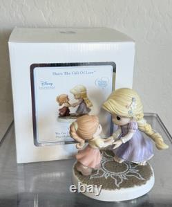 Precious Moments Disney We Go Hand-In-Hand Tangled Rapunzel 154012 Mint Cond