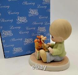 Precious Moments Disney Winnie the Pooh The Wonderful Thing About Tiggers in Box