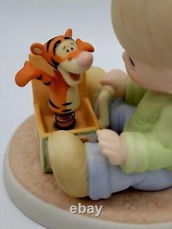 Precious Moments Disney Winnie the Pooh The Wonderful Thing About Tiggers in Box