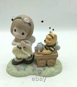 Precious Moments Disney Winnie the Pooh You're Sweet As Honey Bee Cuddle Bug