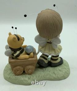 Precious Moments Disney Winnie the Pooh You're Sweet As Honey Bee Cuddle Bug