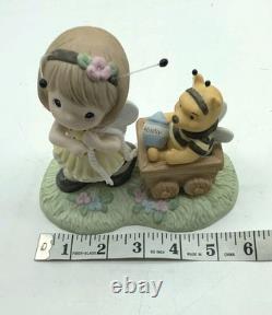 Precious Moments Disney Winnie the Pooh You're Sweet As Honey Bee Cuddle Bug