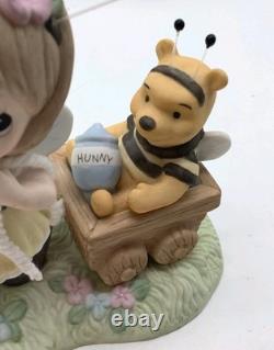 Precious Moments Disney Winnie the Pooh You're Sweet As Honey Bee Cuddle Bug