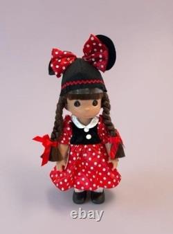 Precious Moments Dolls-Minnie Mouse Disney Girl Doll 14.5 by The Doll Maker NIB