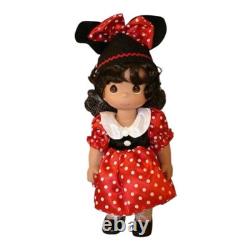 Precious Moments Dolls-Minnie Mouse Disney Girl Doll 14.5 by The Doll Maker NIB