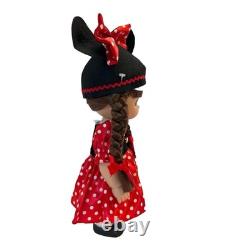 Precious Moments Dolls-Minnie Mouse Disney Girl Doll 14.5 by The Doll Maker NIB