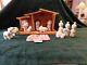 Precious Moments E2395 Mini Nativity 11 Pc Set Figurines With Manger 1982nwob