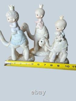 Precious Moments #E5624 3 Wise Men They Followed The Star GUC Damaged Box