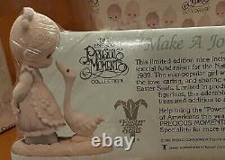 Precious Moments Easter Seals Make a Joyful Noise Limited Edition 9 Never Used