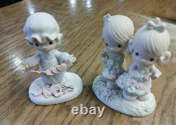 Precious Moments Enesco 1983 1985 Jonathan and David plus To my forever friend