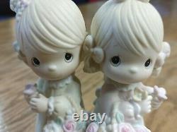 Precious Moments Enesco 1983 1985 Jonathan and David plus To my forever friend