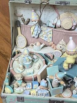 Precious Moments Enesco 1986 Toy Chest Music Box My Favorite Things. Preowned