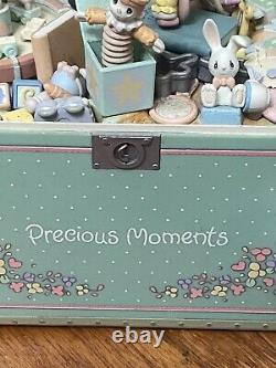 Precious Moments Enesco 1986 Toy Chest Music Box My Favorite Things. Preowned