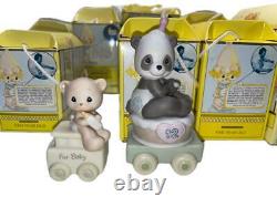 Precious Moments Enesco Birthday Train Series Age Baby -12 Piece Set All NIB