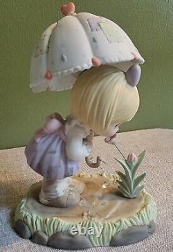 Precious Moments Enesco Blessed Are The Pure In Heart Porcelain Figurine 131065